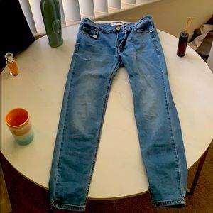High waist jeans